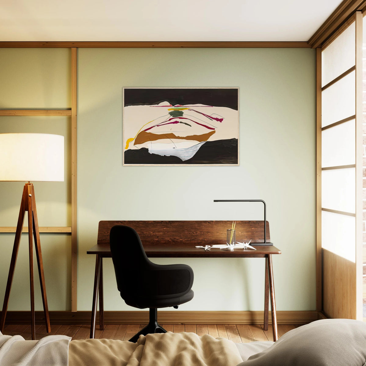 New Paths, 1973- Framed Poster | Helen Frankenthaler Framed Prints Wall Art | Frankenthaler Helen