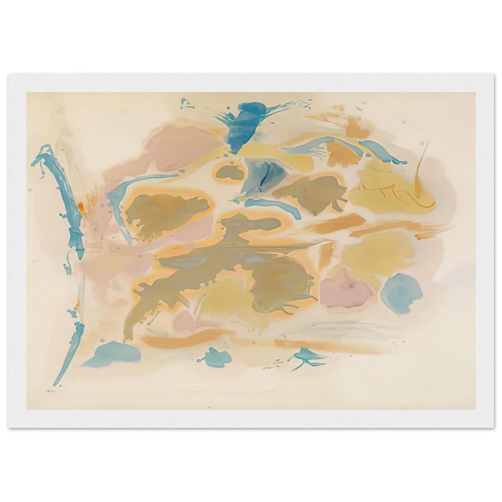 Shatter, 1953- Framed Poster | Helen Frankenthaler Framed Prints Wall Art | Frankenthaler Helen