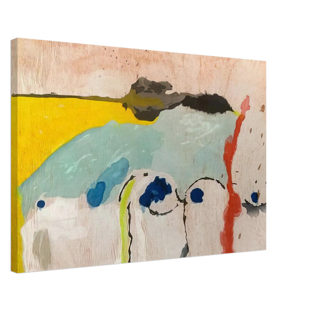 Tales of Genji I - 1998 Canvas | Helen Frankenthaler Canvas | Frankenthaler Helen