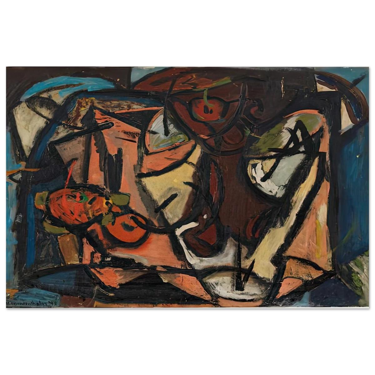 Still Life, 1948- Poster | Helen Frankenthaler Poster | Frankenthaler Helen