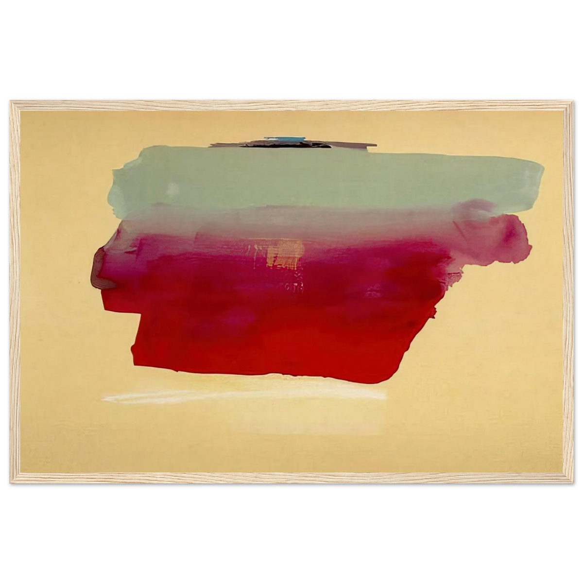 Robinson s Wrap - 1974 Framed Poster | Helen Frankenthaler Framed Prints Wall Art | Frankenthaler Helen