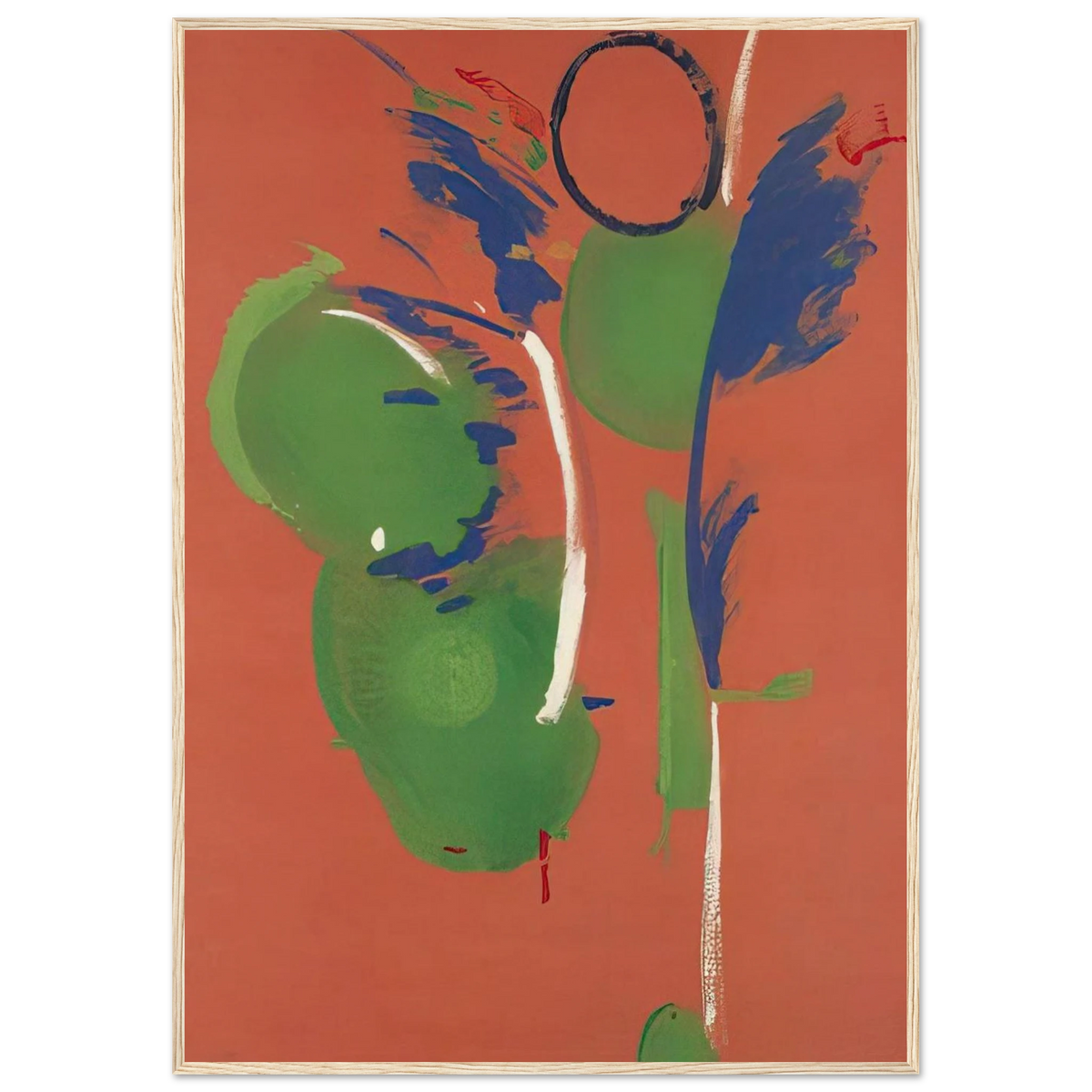 Mary, Mary - 1987 Framed Poster | Helen Frankenthaler Framed Prints Wall Art | Frankenthaler Helen