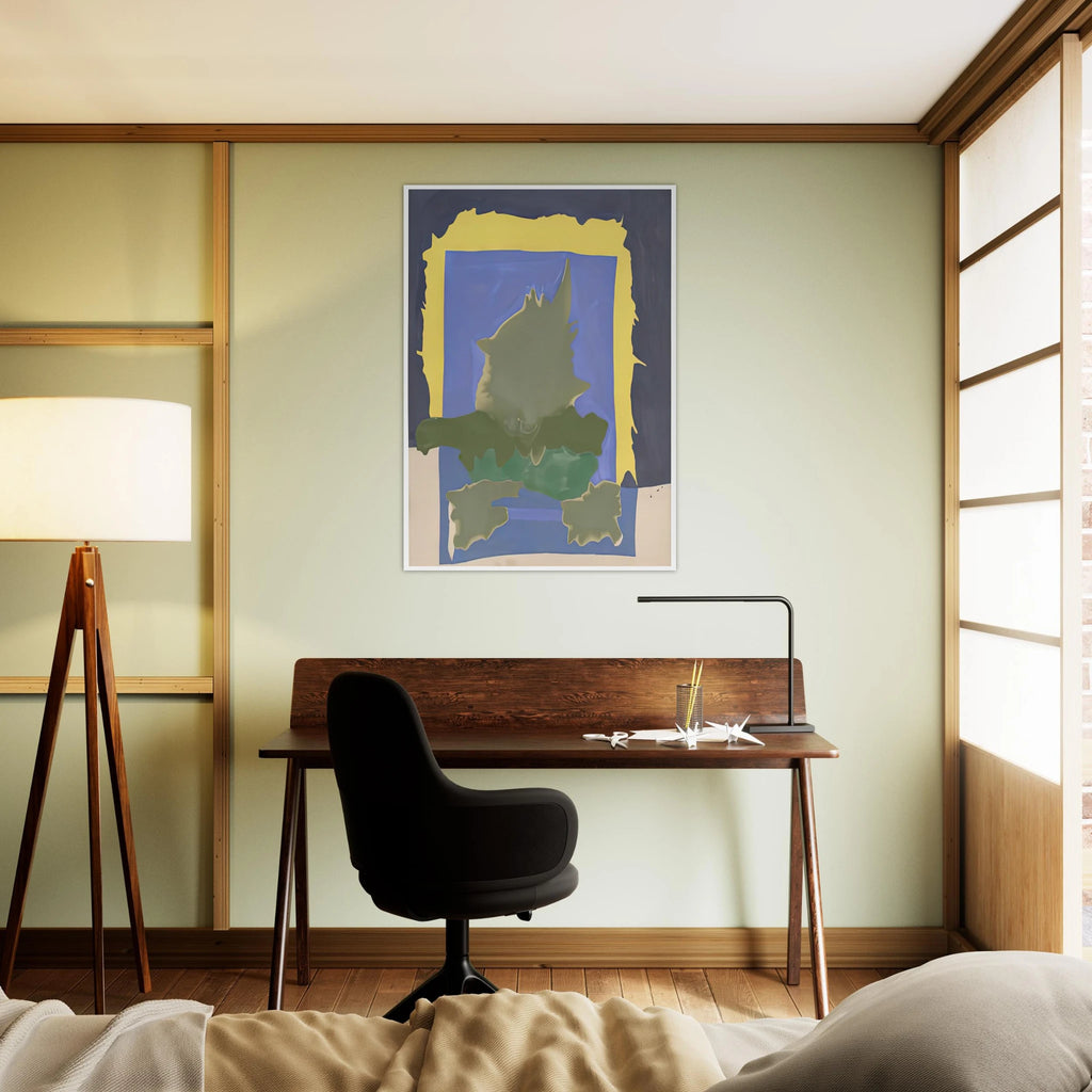 Interior Landscape, 1964- Framed Poster | Helen Frankenthaler Framed Prints Wall Art | Frankenthaler Helen