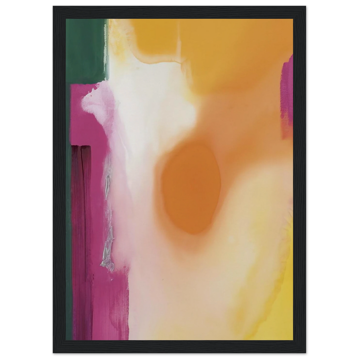 Bullseye - 1989 Framed Poster | Helen Frankenthaler Framed Prints Wall Art | Frankenthaler Helen