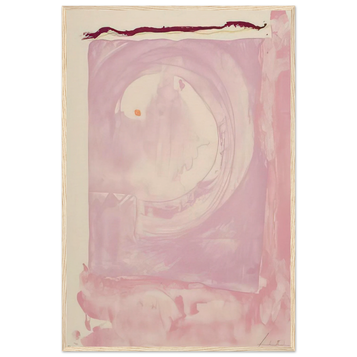 Reflections IX - 1995 Framed Poster | Helen Frankenthaler Framed Prints Wall Art | Frankenthaler Helen