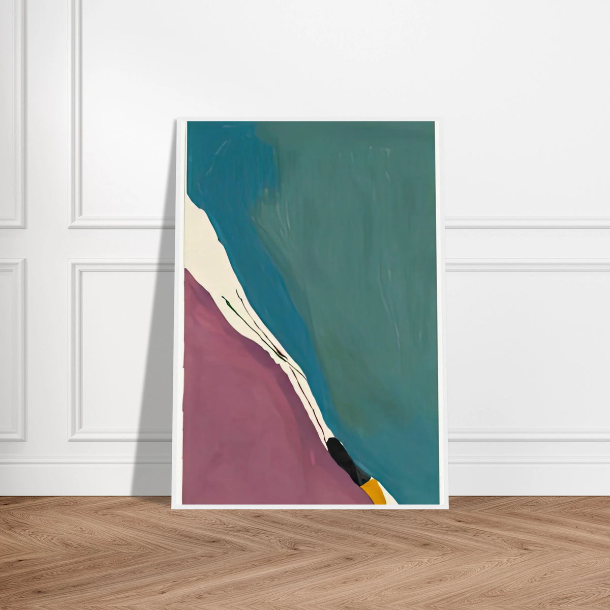 Red Travels, 1971- Framed Poster | Helen Frankenthaler Framed Prints Wall Art | Frankenthaler Helen