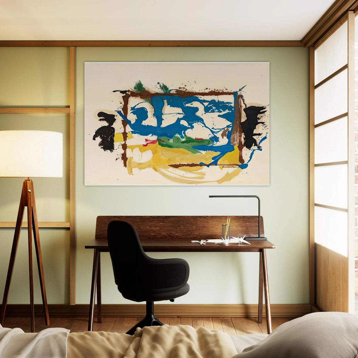 Swan Lake I, 1961- Poster | Helen Frankenthaler Poster | Frankenthaler Helen