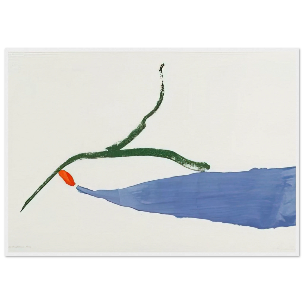 A Little Zen - 1970 Framed Poster | Helen Frankenthaler Framed Prints Wall Art | Frankenthaler Helen
