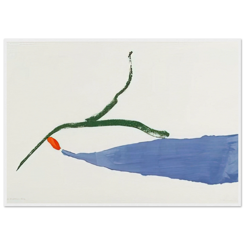 A Little Zen - 1970 Framed Poster | Helen Frankenthaler Framed Prints Wall Art | Frankenthaler Helen