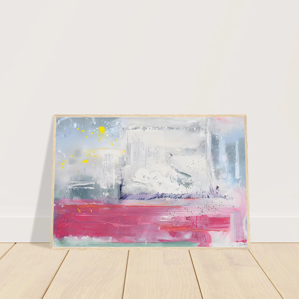 Hot Ice, 1990- Framed Poster | Helen Frankenthaler Framed Prints Wall Art | Frankenthaler Helen