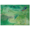 A Green Thought in a Green Shade, 1981- Poster | Helen Frankenthaler Poster | Frankenthaler Helen