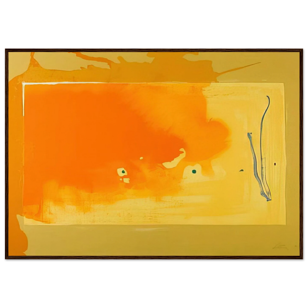 Bilbao - 1998 Framed Poster | Helen Frankenthaler Framed Prints Wall Art | Frankenthaler Helen