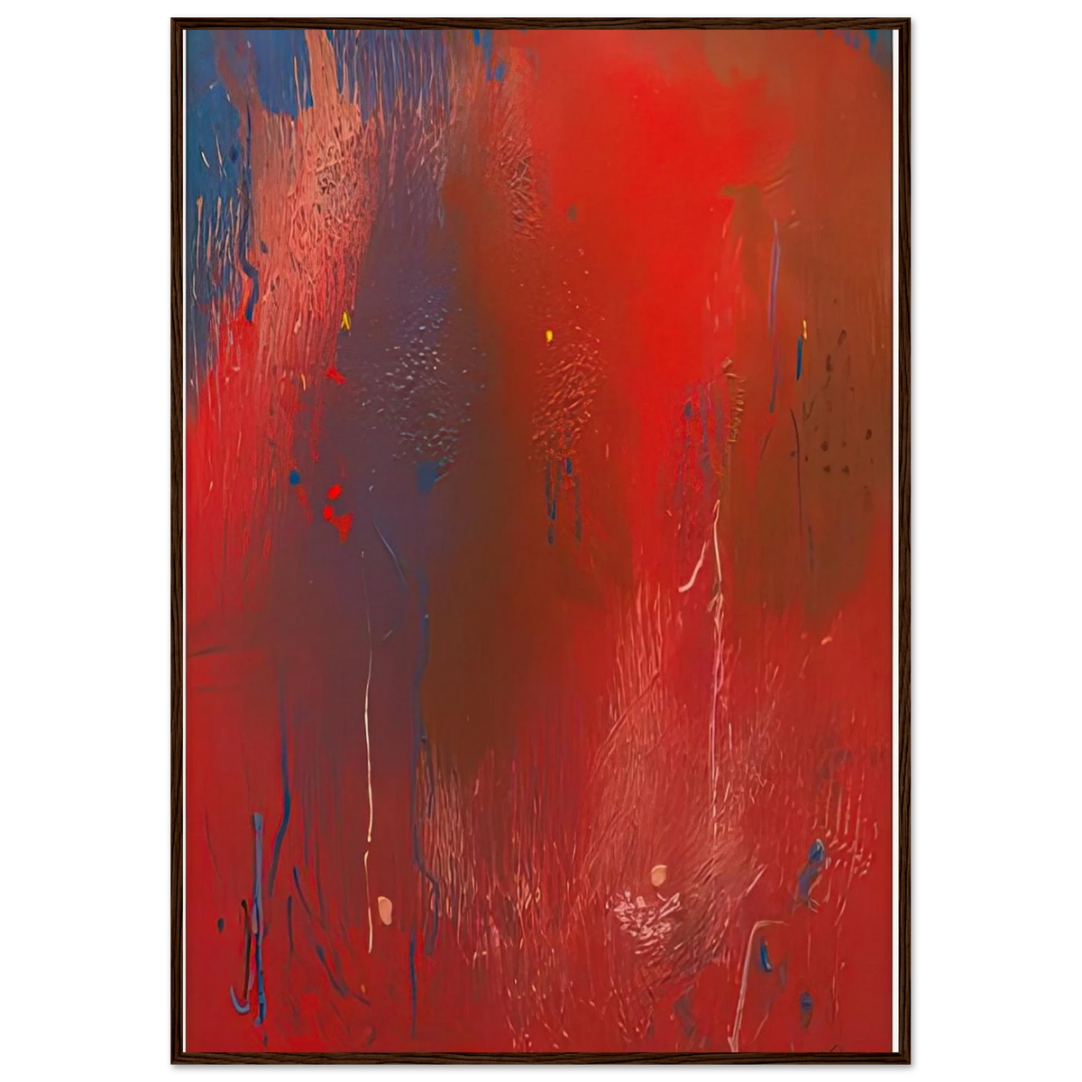 Warrior, 1991- Framed Poster | Helen Frankenthaler Framed Prints Wall Art | Frankenthaler Helen