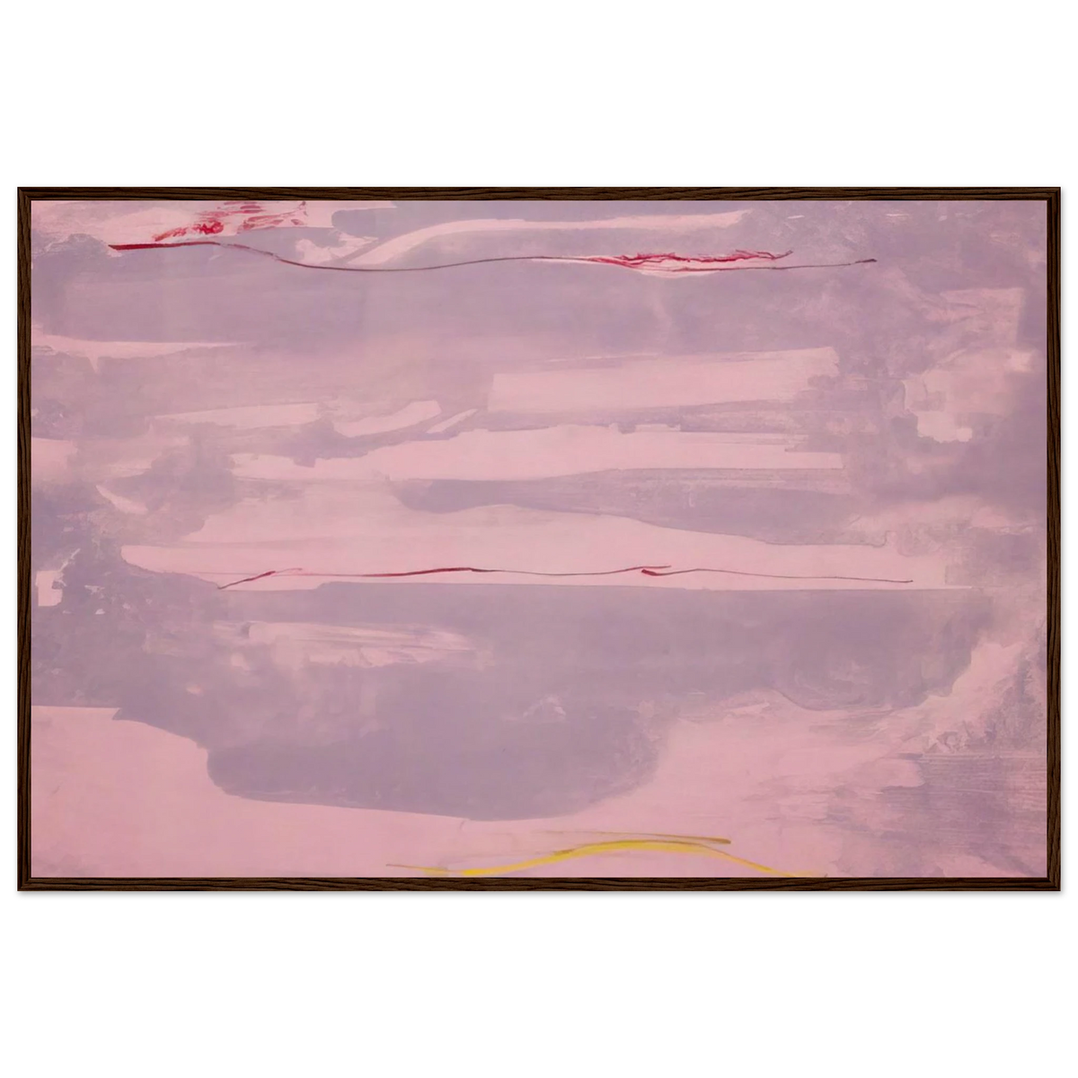 Dream Walk - 1977 Framed Poster | Helen Frankenthaler Framed Prints Wall Art | Frankenthaler Helen