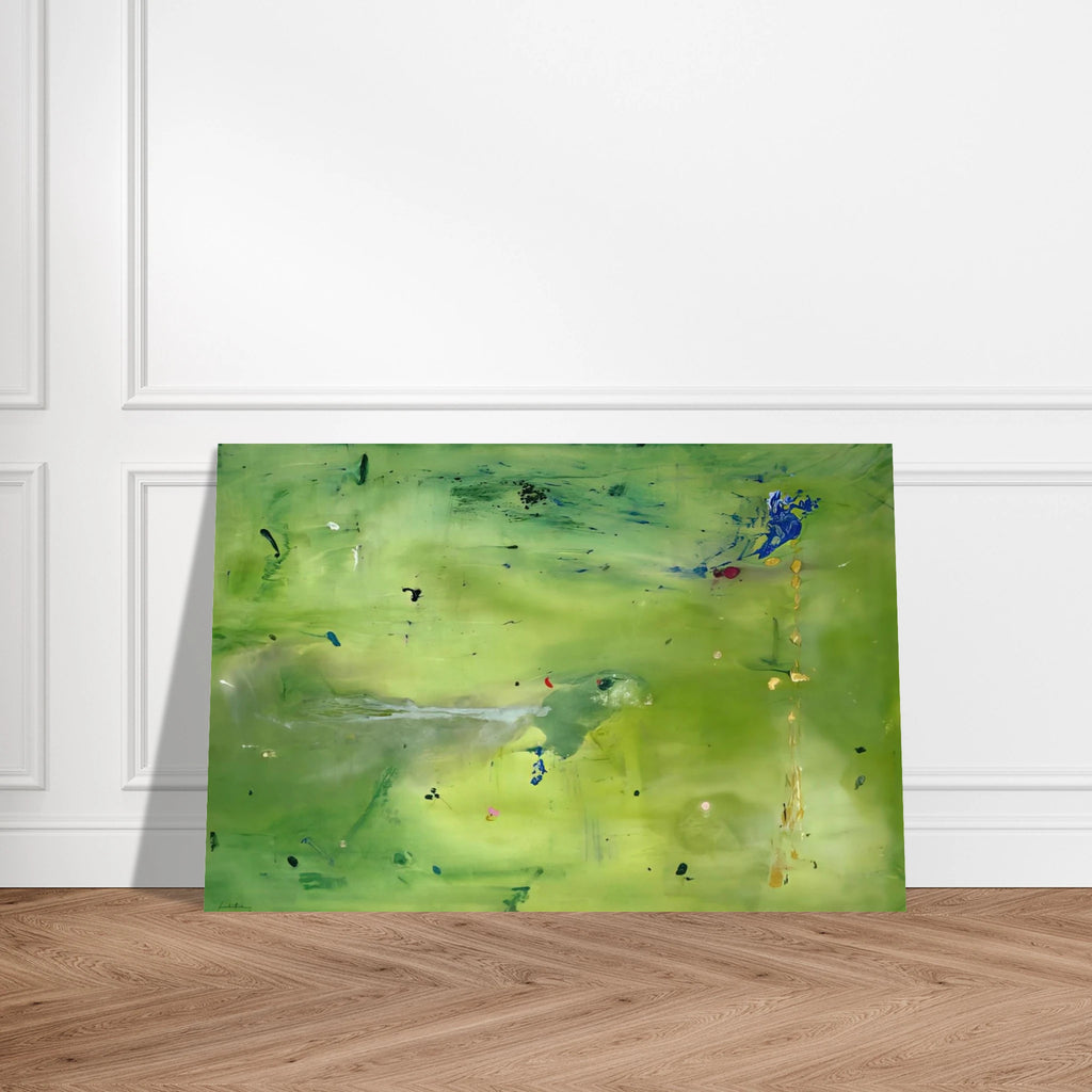 A Green Thought in a Green Shade - 1981 Poster | Helen Frankenthaler Poster | Frankenthaler Helen