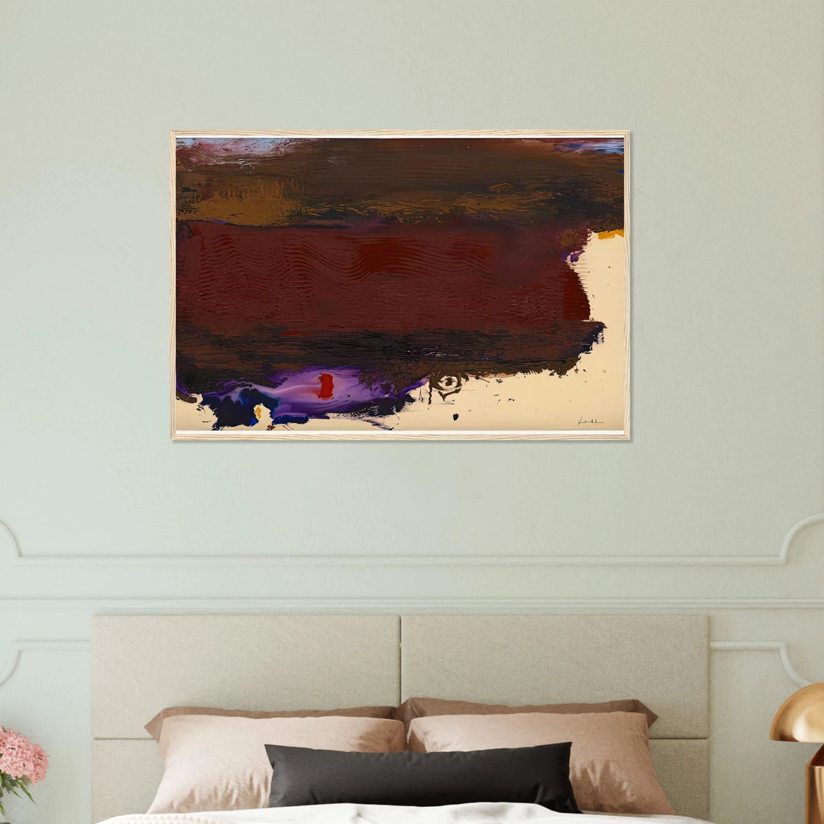 Requiem, 1992- Framed Poster | Helen Frankenthaler Framed Prints Wall Art | Frankenthaler Helen