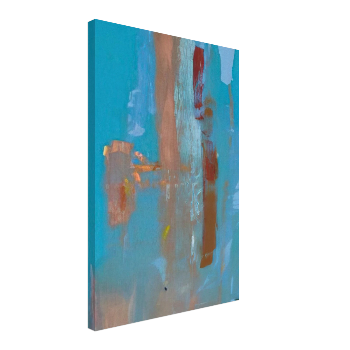 In on Blue - 1976 Canvas | Helen Frankenthaler Canvas | Frankenthaler Helen
