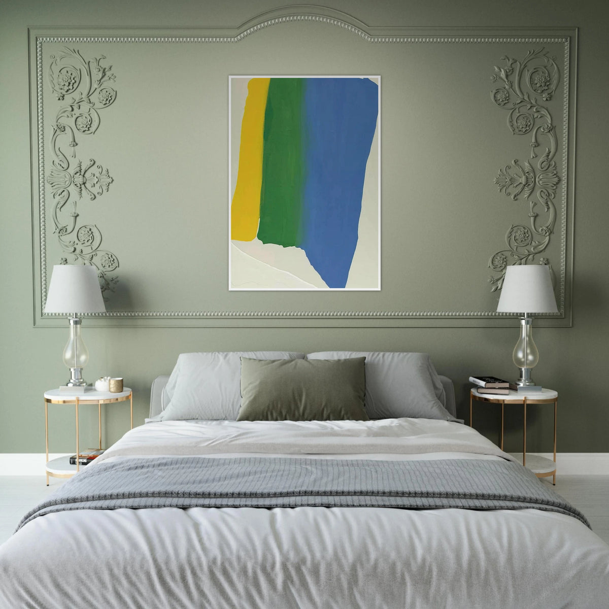 Summer Insignia - 1969 Framed Poster | Helen Frankenthaler Framed Prints Wall Art | Frankenthaler Helen