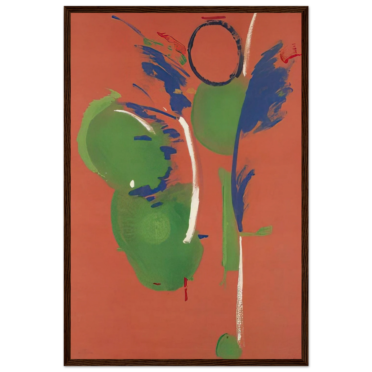 Mary, Mary - 1987 Framed Poster | Helen Frankenthaler Framed Prints Wall Art | Frankenthaler Helen