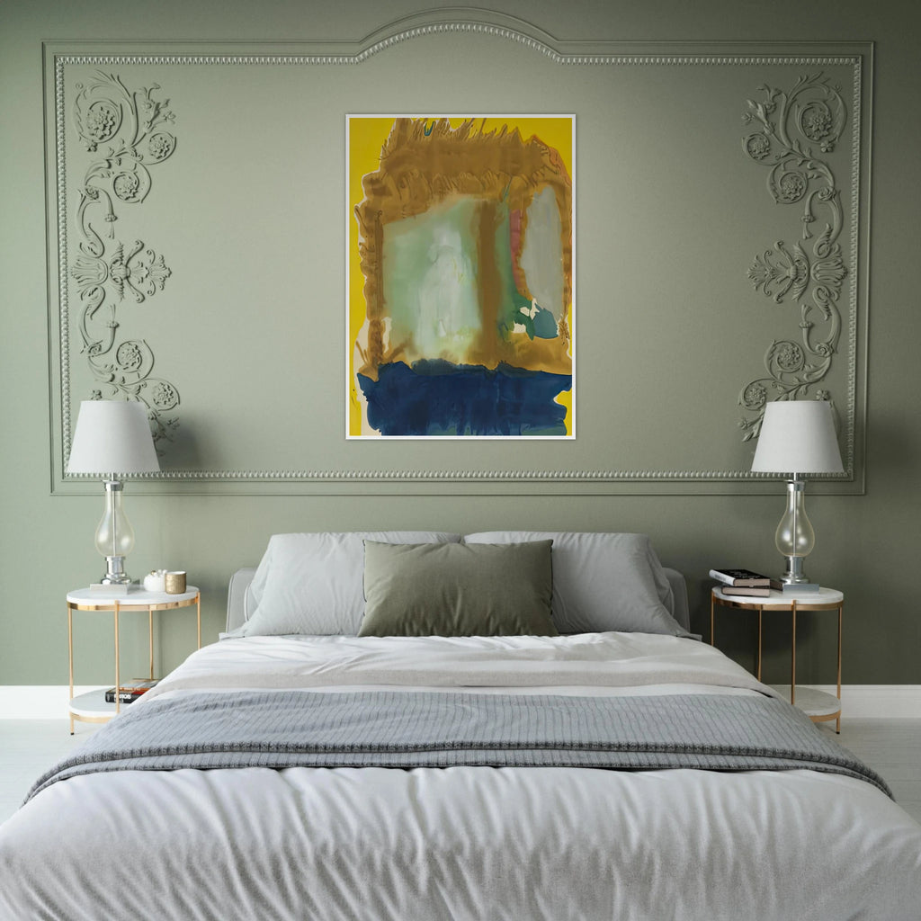 Milkwood Arcade, 1963- Framed Poster | Helen Frankenthaler Framed Prints Wall Art | Frankenthaler Helen
