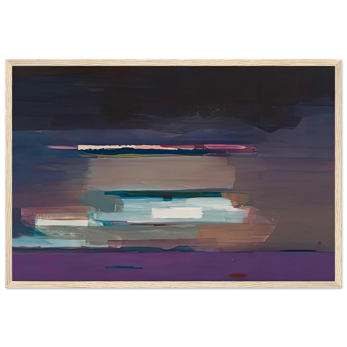 Viewpoint I, 1974- Framed Poster | Helen Frankenthaler Framed Prints Wall Art | Frankenthaler Helen