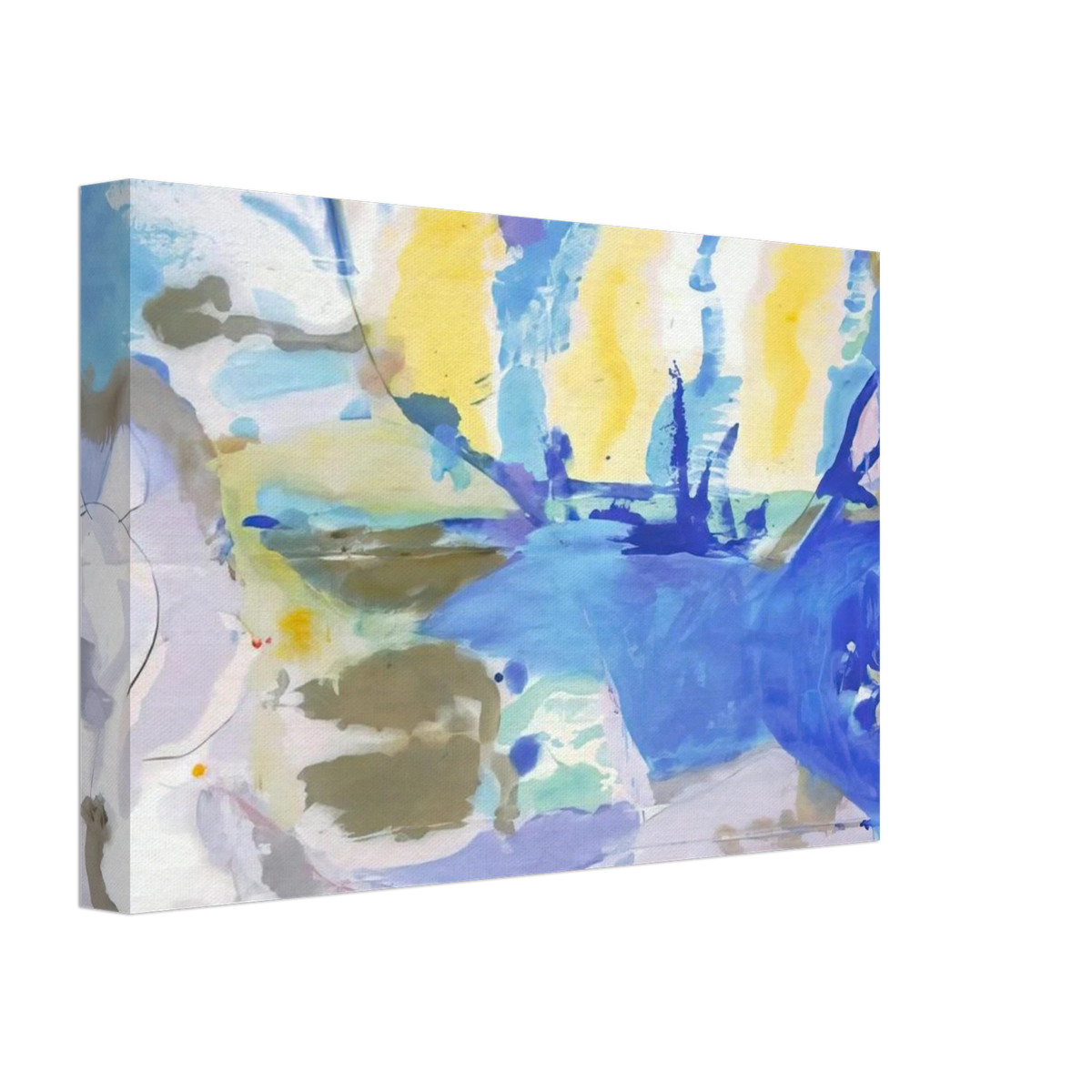 Basque Beach - 1958 Canvas | Helen Frankenthaler Canvas | Frankenthaler Helen