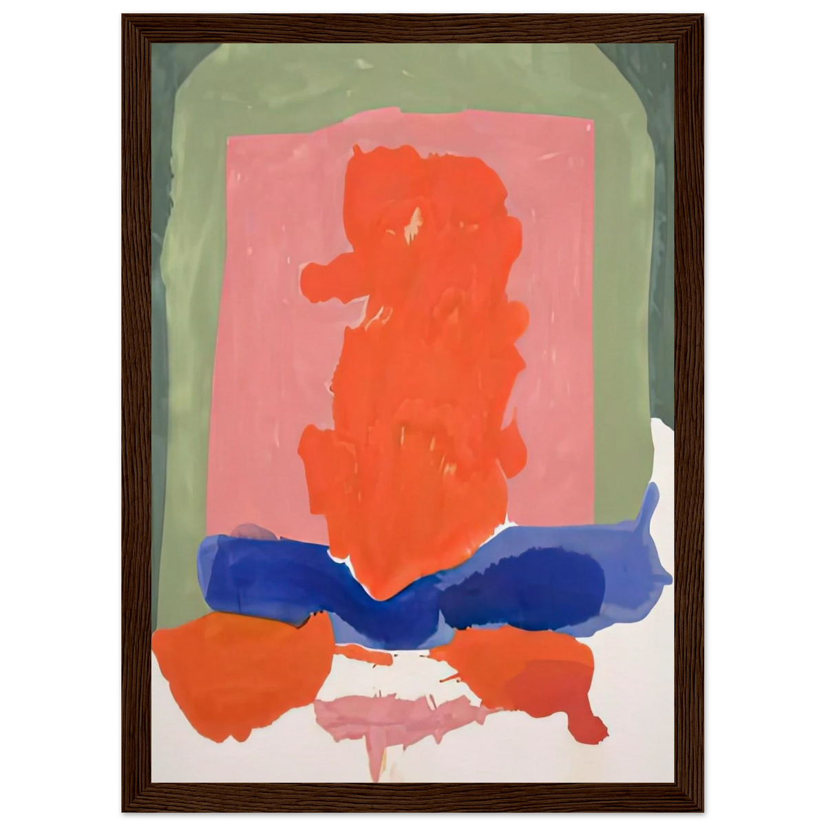 Small's Paradise, 1964- Framed Poster | Helen Frankenthaler Framed Prints Wall Art | Frankenthaler Helen
