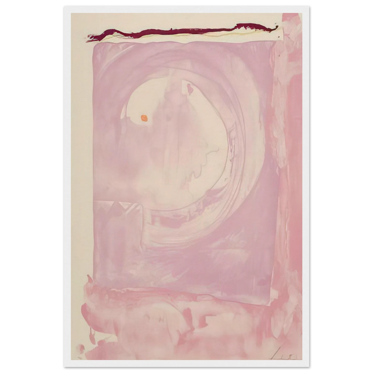 Reflections IX - 1995 Framed Poster | Helen Frankenthaler Framed Prints Wall Art | Frankenthaler Helen