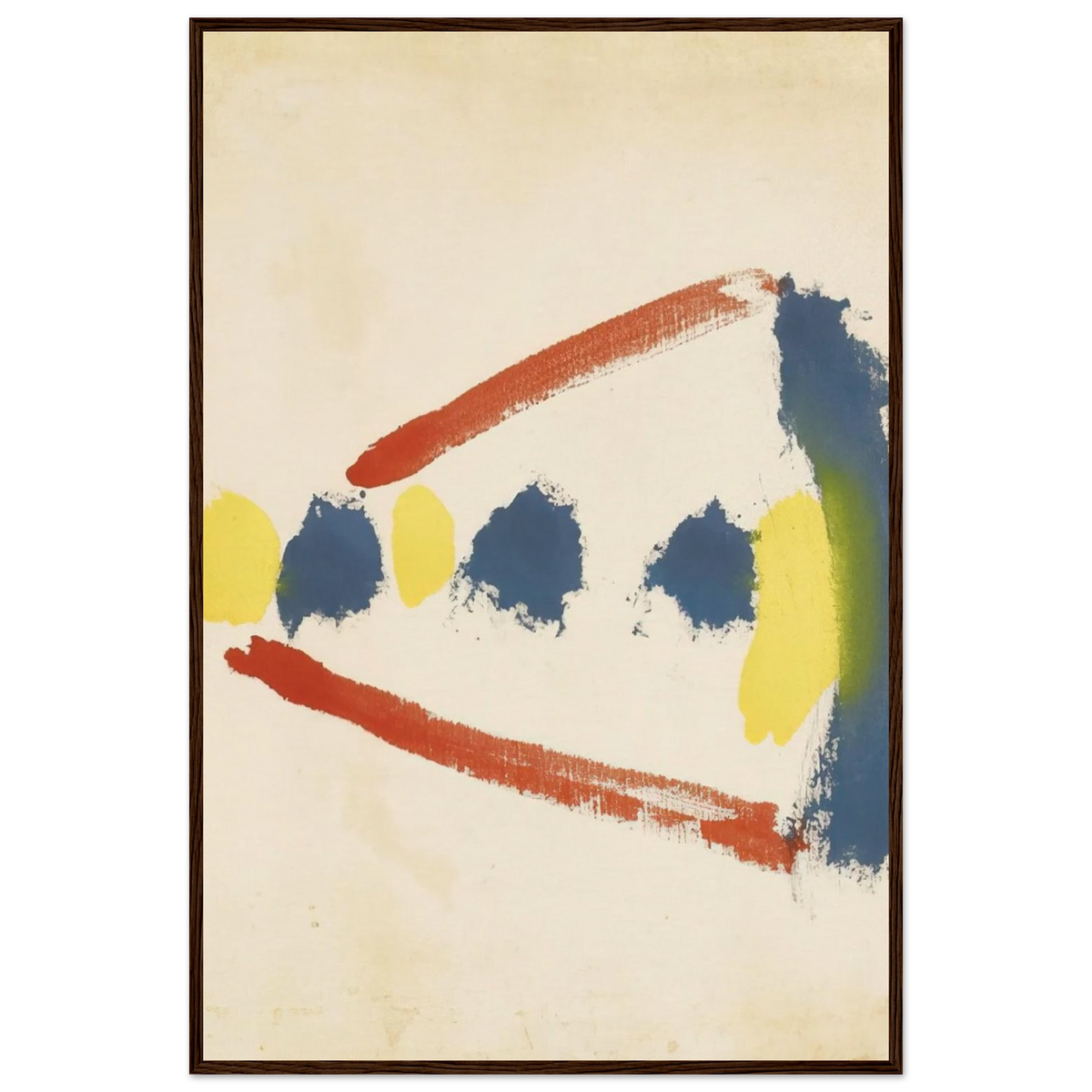 Untitled - 1965 Framed Poster | Helen Frankenthaler Framed Prints Wall Art | Frankenthaler Helen