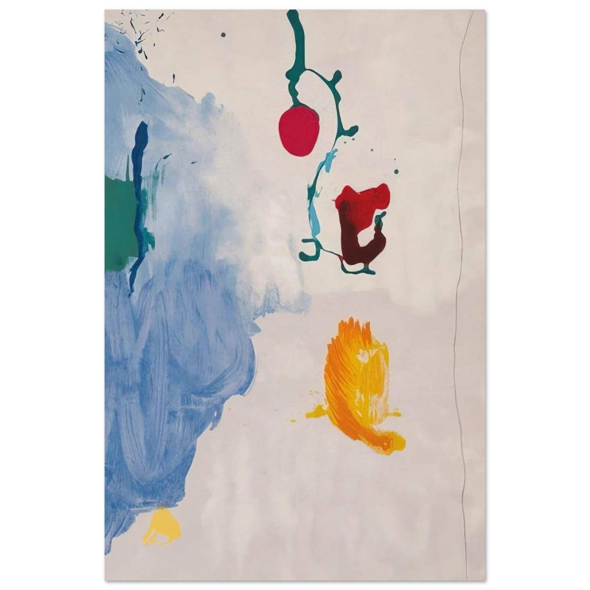 Eve - 1995 Poster | Helen Frankenthaler Poster | Frankenthaler Helen
