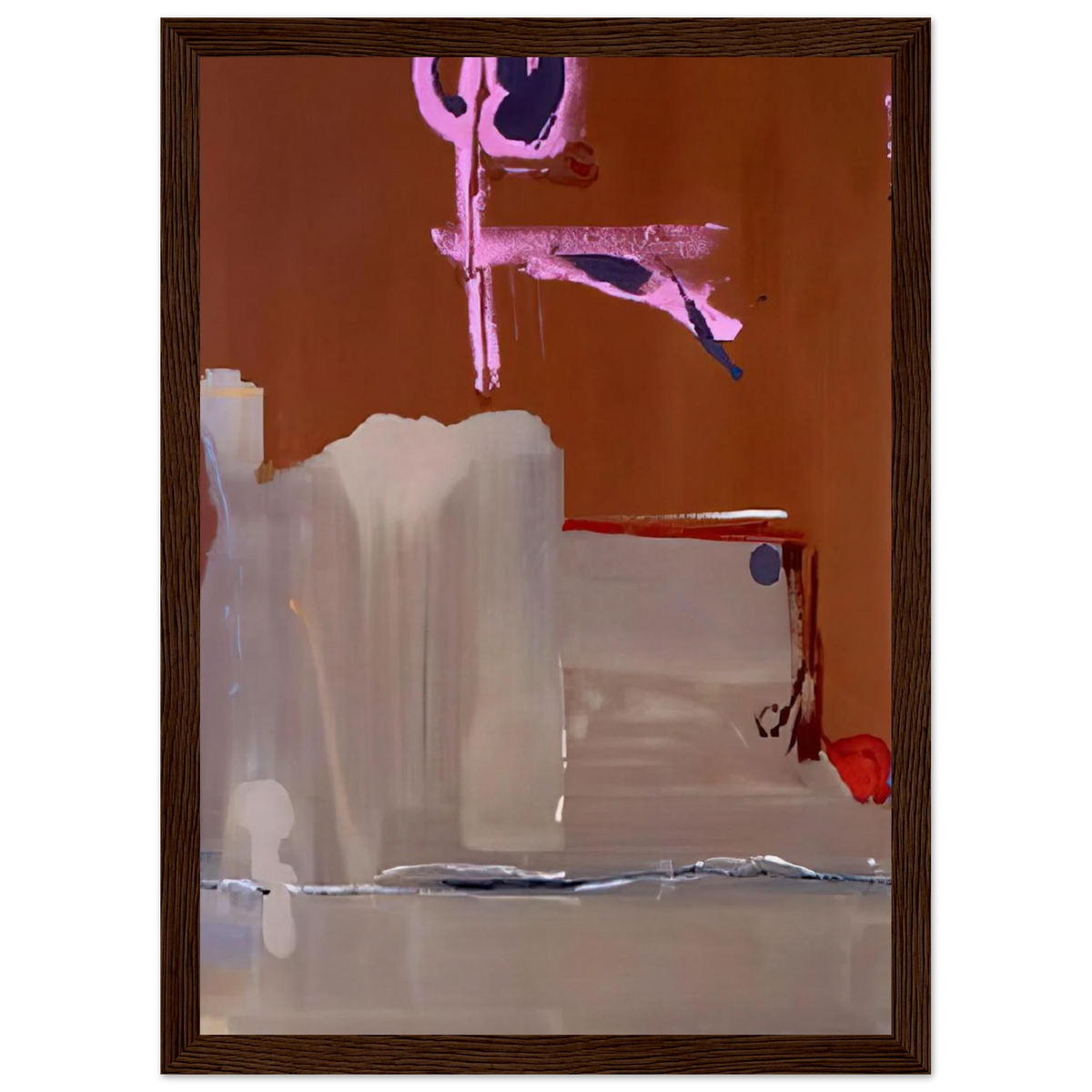 Captain s Watch - 1986 Framed Poster | Helen Frankenthaler Framed Prints Wall Art | Frankenthaler Helen