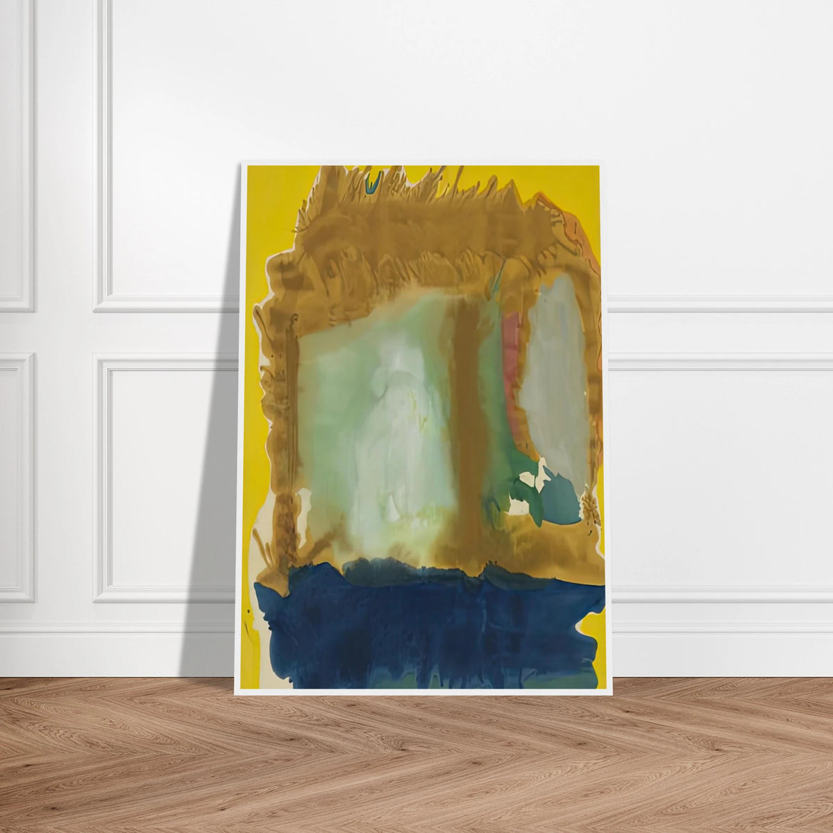 Milkwood Arcade, 1963- Framed Poster | Helen Frankenthaler Framed Prints Wall Art | Frankenthaler Helen