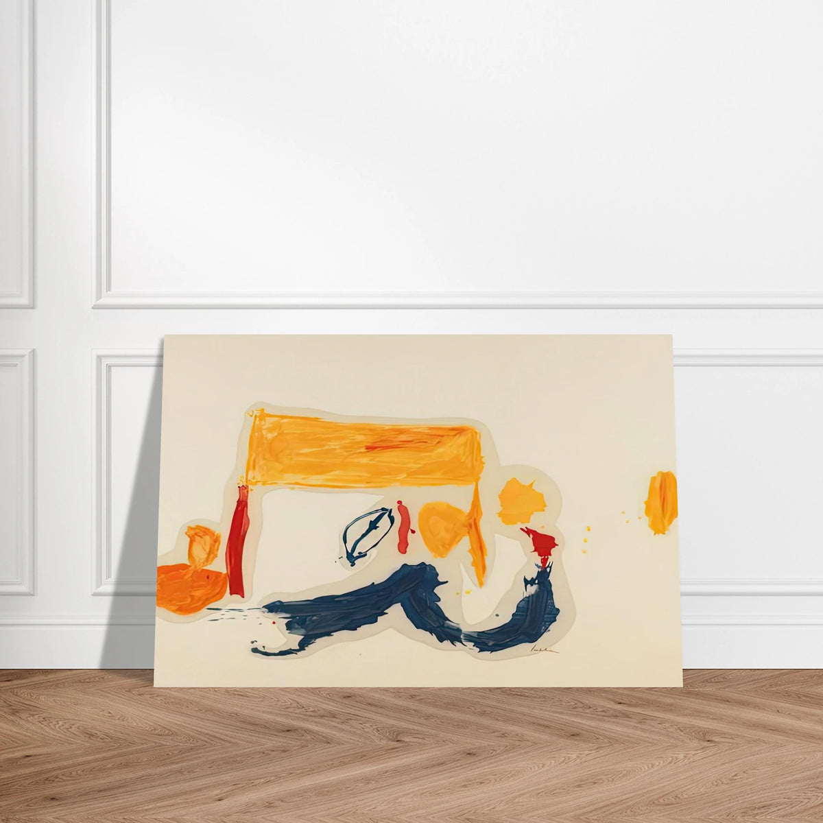 Yellow Games, 1962- Poster | Helen Frankenthaler Poster | Frankenthaler Helen