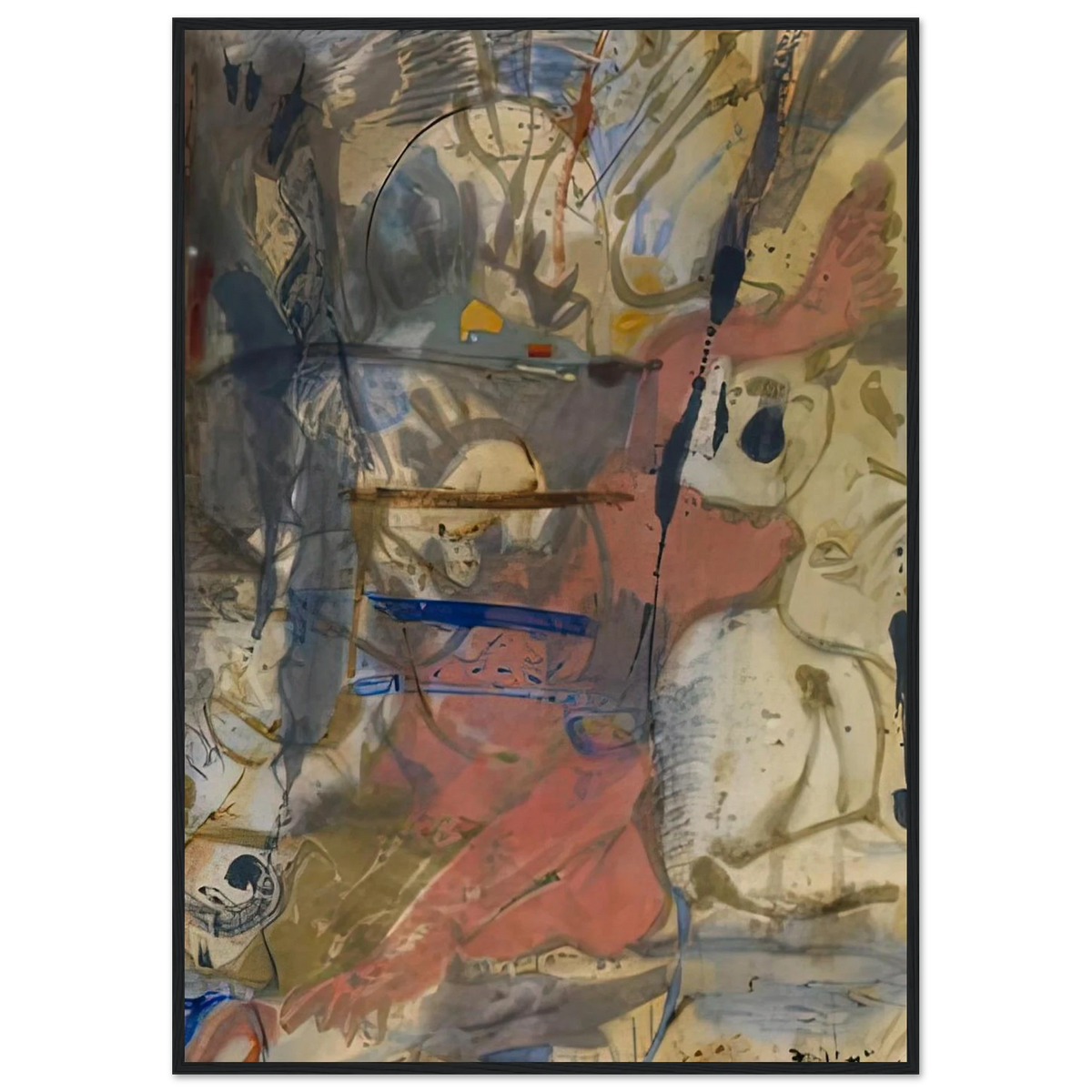 Europa, 1957- Framed Poster | Helen Frankenthaler Framed Prints Wall Art | Frankenthaler Helen
