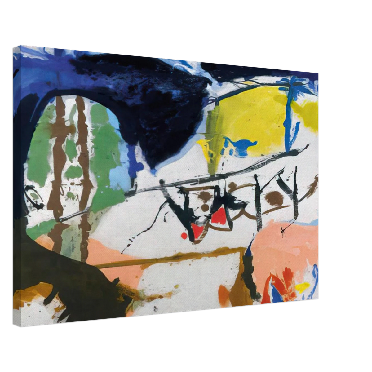 Acres - 1959 Canvas | Helen Frankenthaler Canvas | Frankenthaler Helen