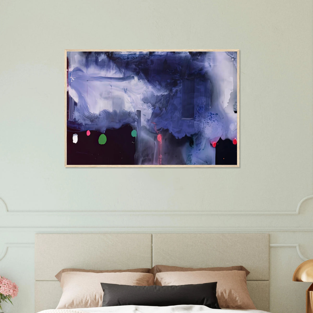 Star Gazing, 1989- Framed Poster | Helen Frankenthaler Framed Prints Wall Art | Frankenthaler Helen