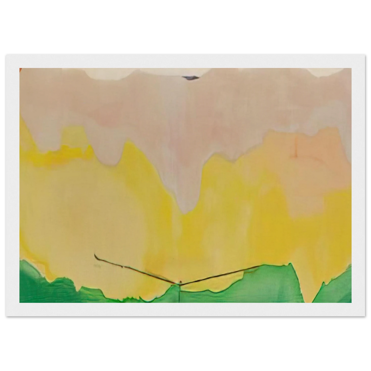 Boulevard - 1973 Framed Poster | Helen Frankenthaler Framed Prints Wall Art | Frankenthaler Helen
