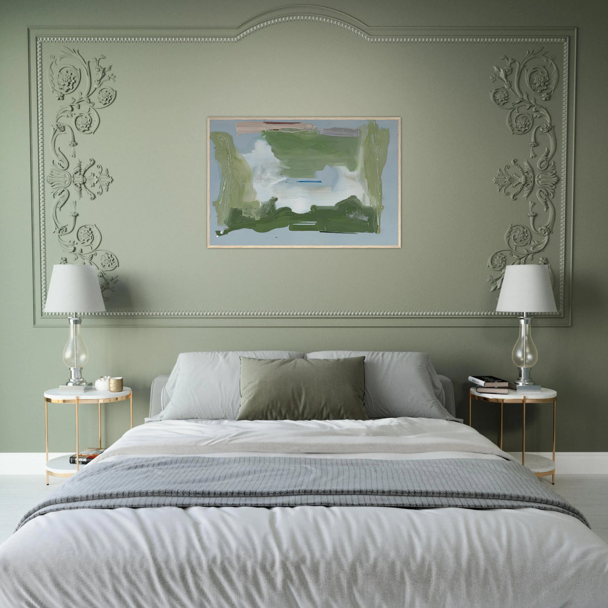 Lush Spring, 1975- Framed Poster | Helen Frankenthaler Framed Prints Wall Art | Frankenthaler Helen