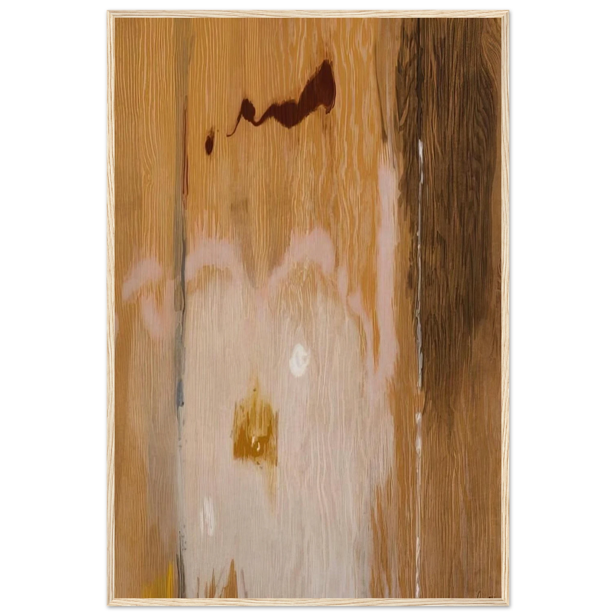 Tales of Genji VI - 1998 Framed Poster | Helen Frankenthaler Framed Prints Wall Art | Frankenthaler Helen