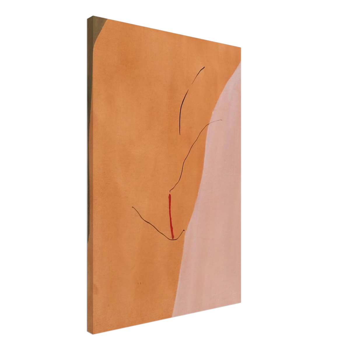 Sanguine Mood - 1971 Canvas | Helen Frankenthaler Canvas | Frankenthaler Helen