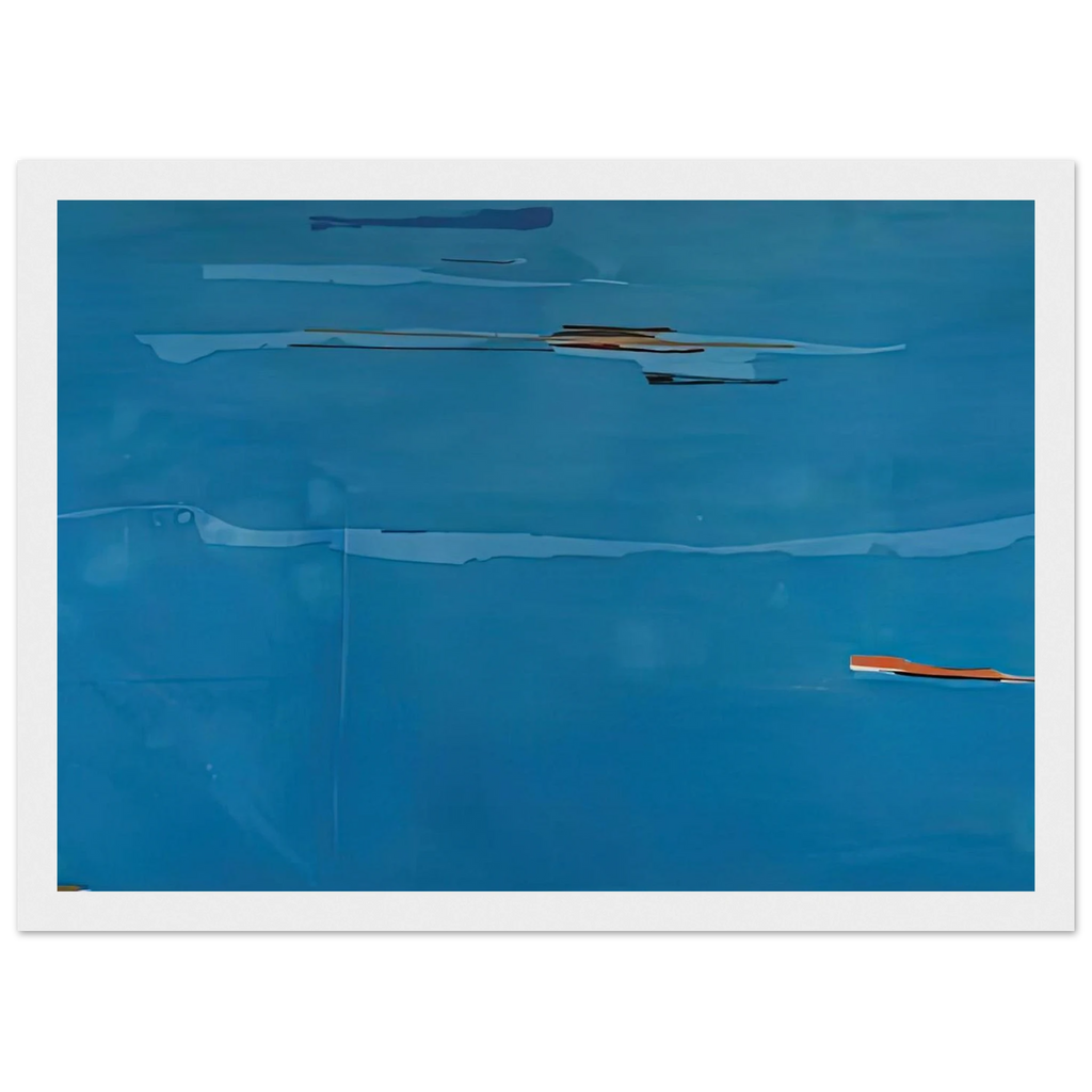 Ocean Drive West #1, 1974- Framed Poster | Helen Frankenthaler Framed Prints Wall Art | Frankenthaler Helen