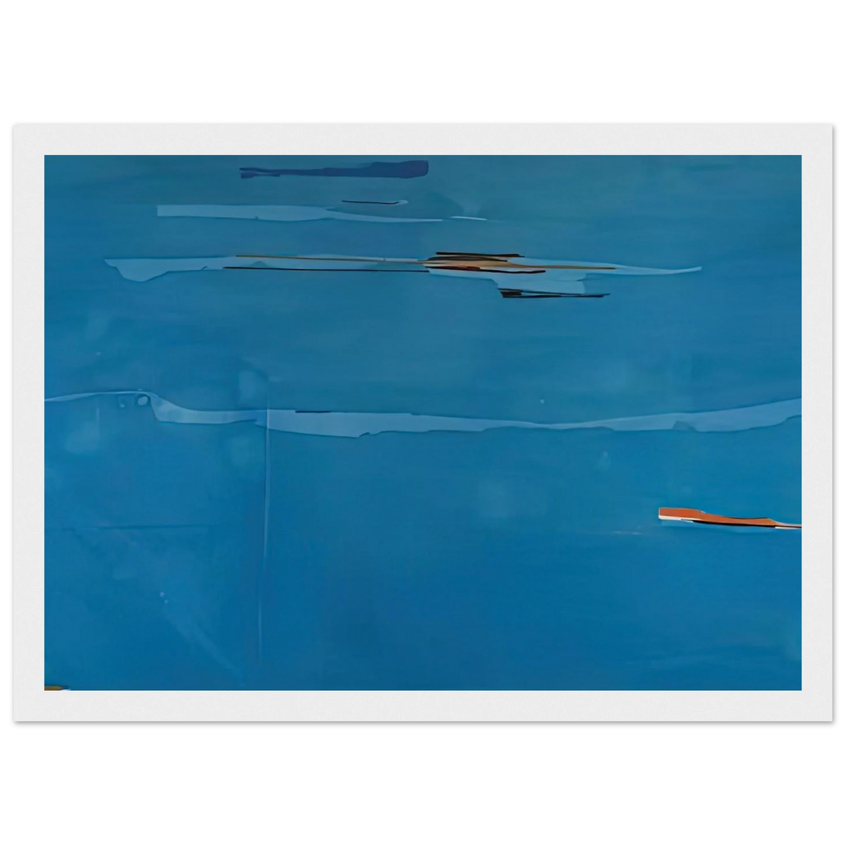 Ocean Drive West #1, 1974- Framed Poster | Helen Frankenthaler Framed Prints Wall Art | Frankenthaler Helen