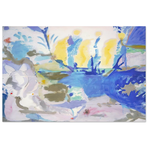 Basque Beach - 1958 Poster | Helen Frankenthaler Poster | Frankenthaler Helen