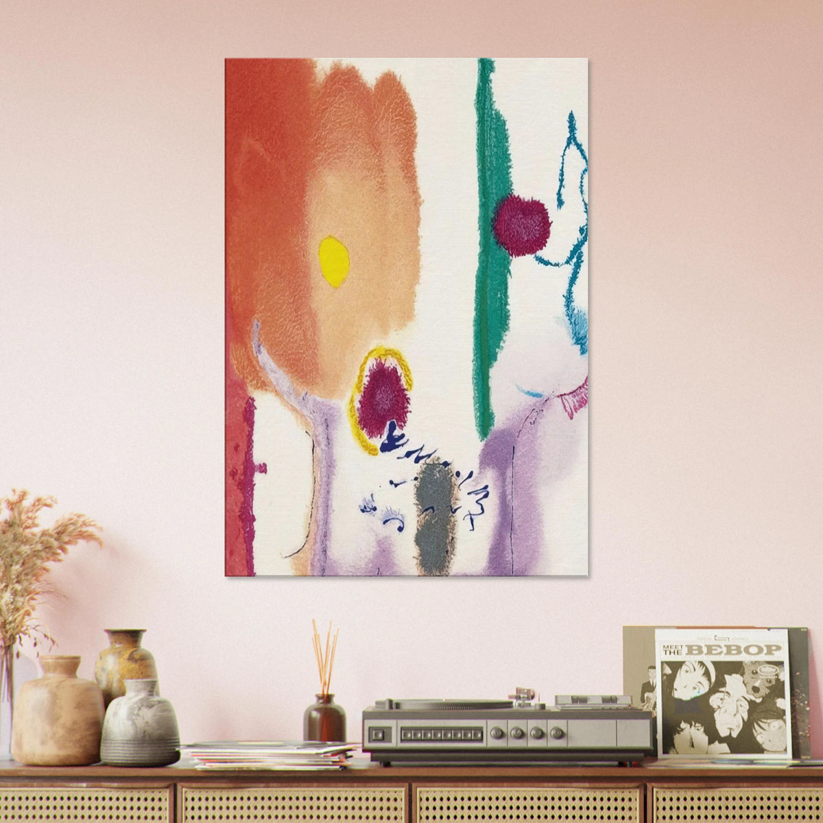 Beginnings - 2002 Canvas | Helen Frankenthaler Canvas | Frankenthaler Helen