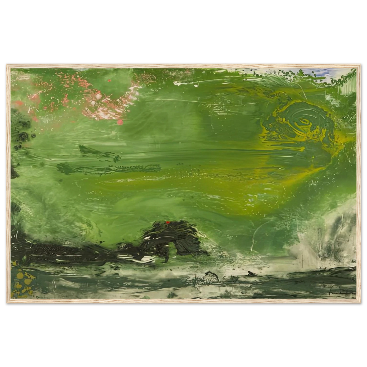 Overture, 1992- Framed Poster | Helen Frankenthaler Framed Prints Wall Art | Frankenthaler Helen