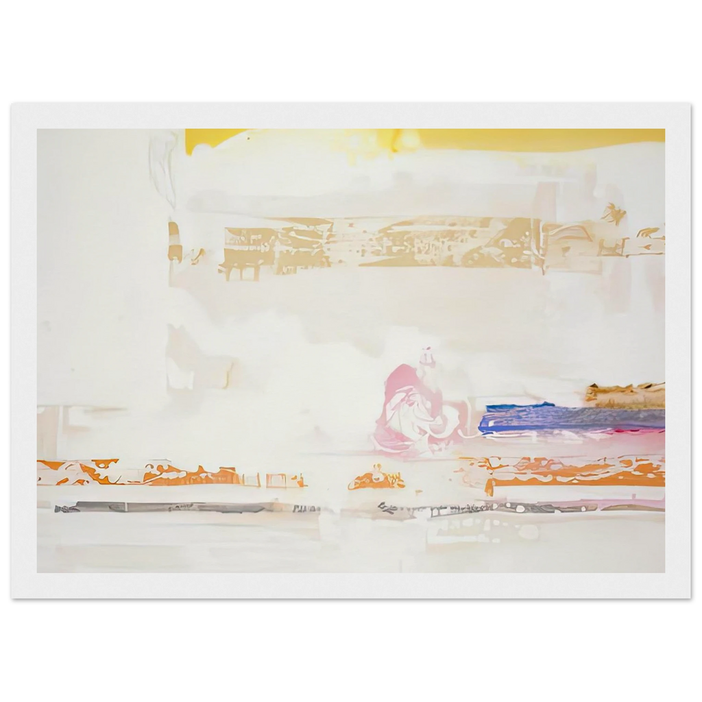Snow Basin, 1990- Framed Poster | Helen Frankenthaler Framed Prints Wall Art | Frankenthaler Helen