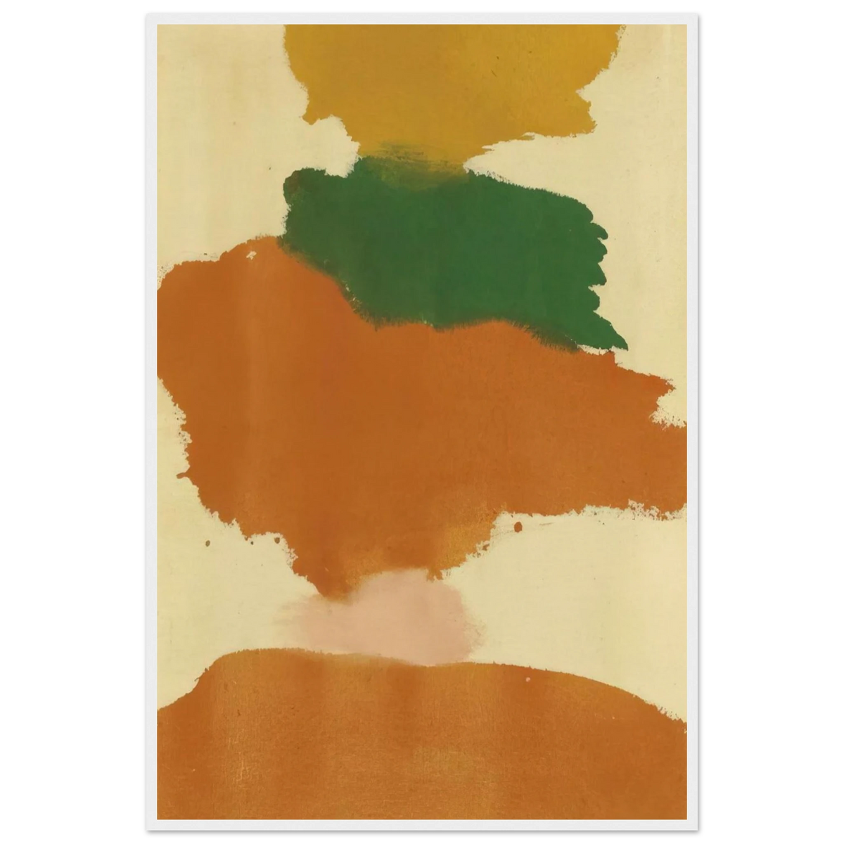 Untitled - 1963 Framed Poster | Helen Frankenthaler Framed Prints Wall Art | Frankenthaler Helen