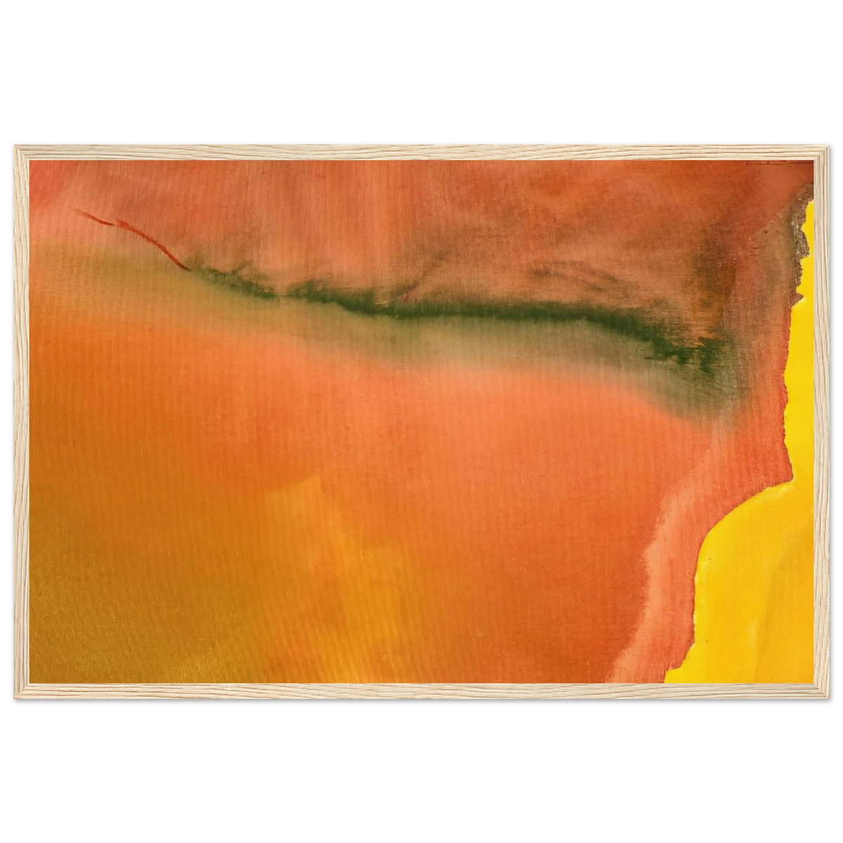 Untitled - 1973 Framed Poster | Helen Frankenthaler Framed Prints Wall Art | Frankenthaler Helen
