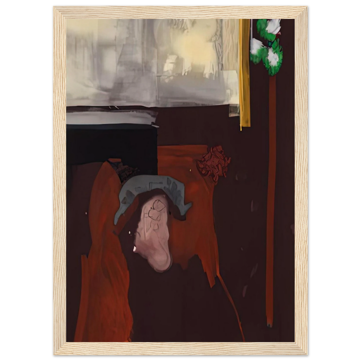 The Widow of Fantin Latour, 1988- Framed Poster | Helen Frankenthaler Framed Prints Wall Art | Frankenthaler Helen