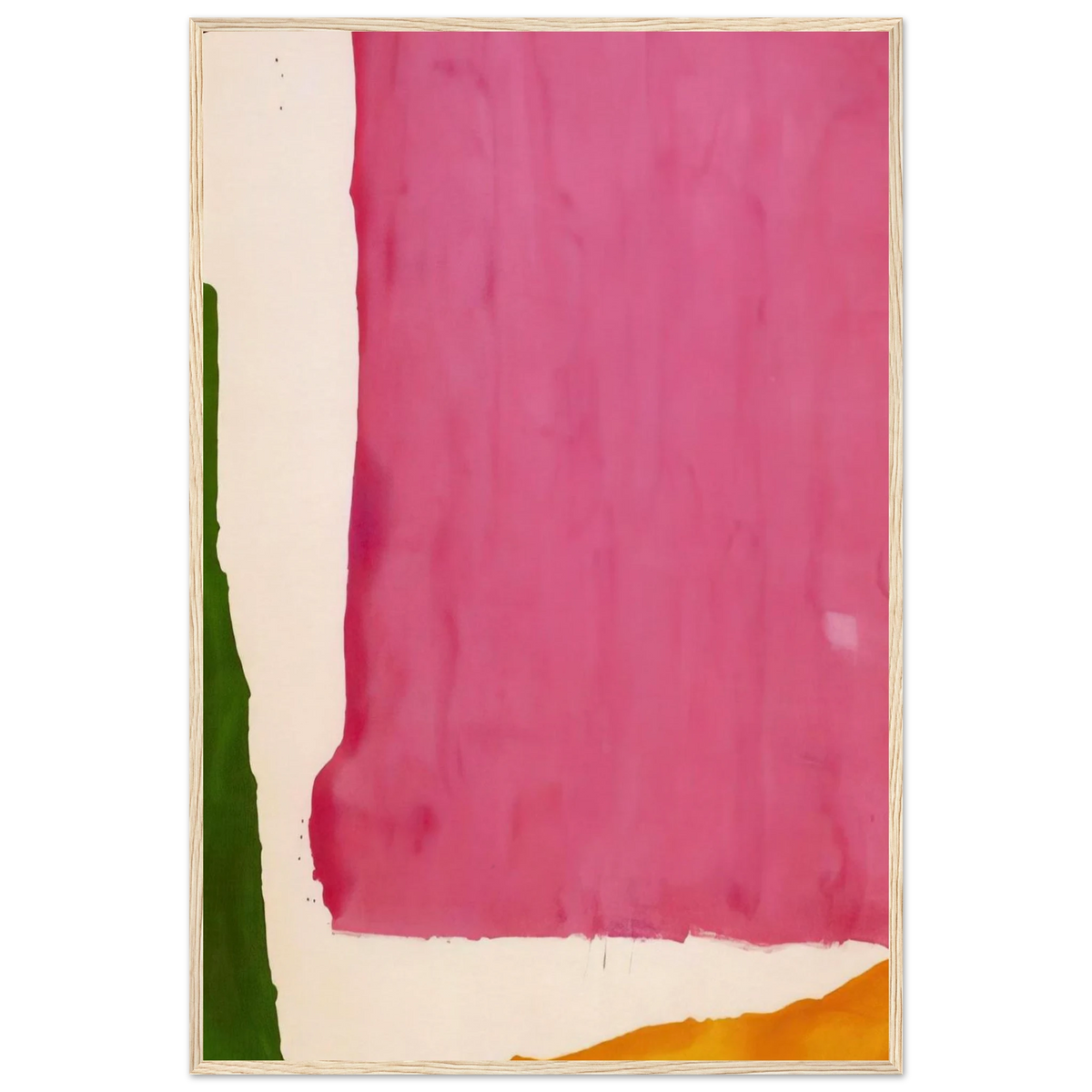 Mauve District - 1966 Framed Poster | Helen Frankenthaler Framed Prints Wall Art | Frankenthaler Helen